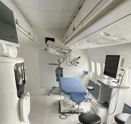 Healthcare in the sky! China flying hospital