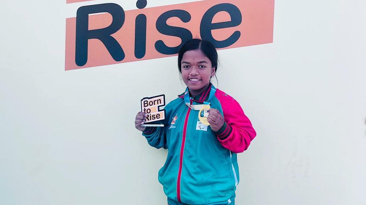 Chaiti of Bangladesh wins javelin gold at Asian Youth Para Games