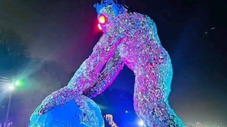 A plastic monster in the Cox’s Bazar dunes Coxs Bazar plastic monster