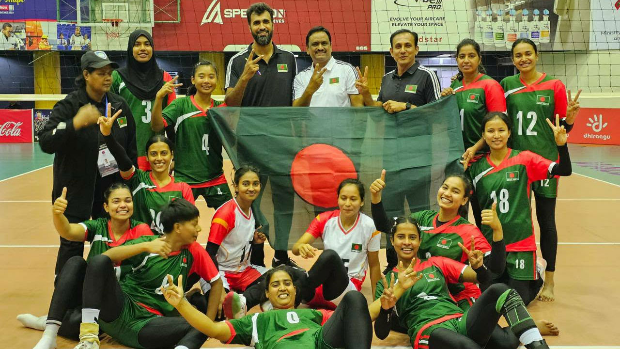 Bangladesh women claim bronze with straight-sets win at CAVA Cup