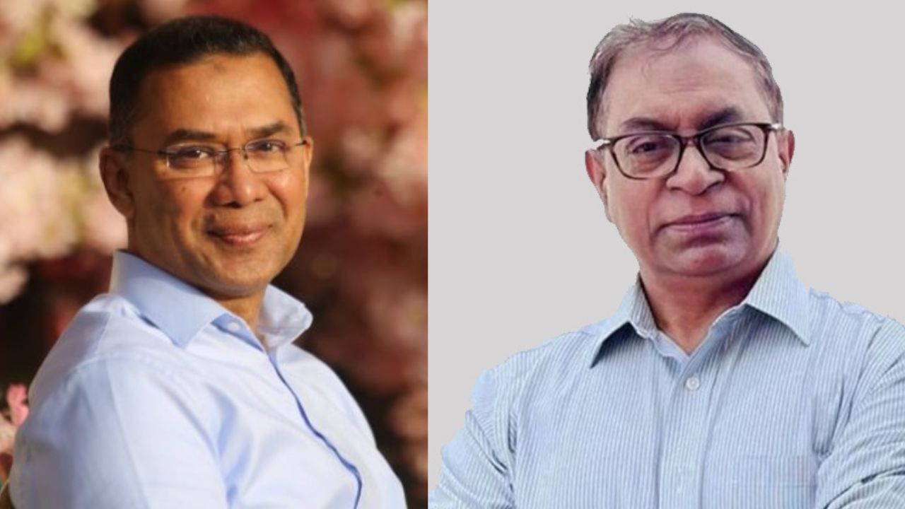 Saiful Haque meets Tarique Rahman