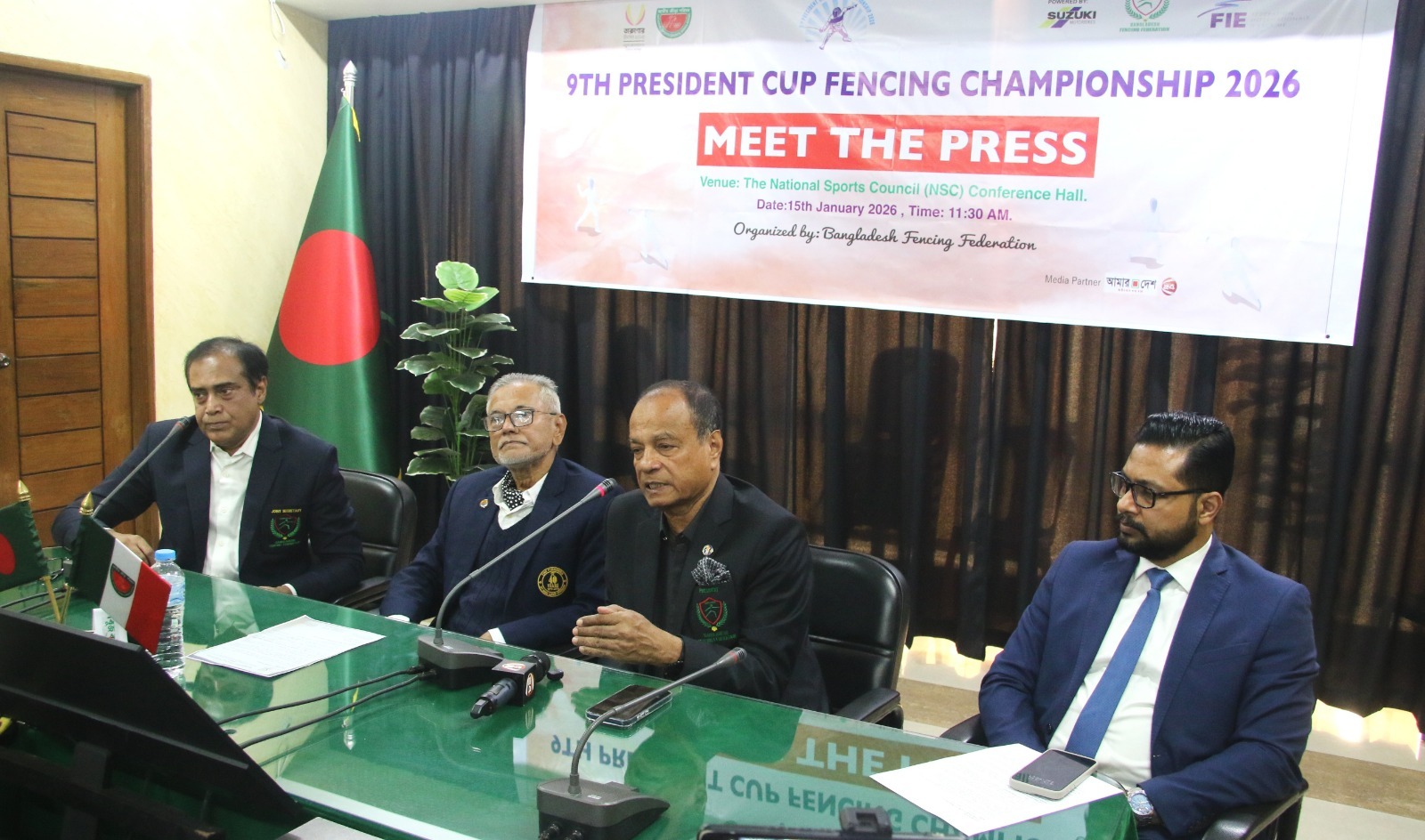Fatema Mujib returns as President Cup Fencing begins on Friday