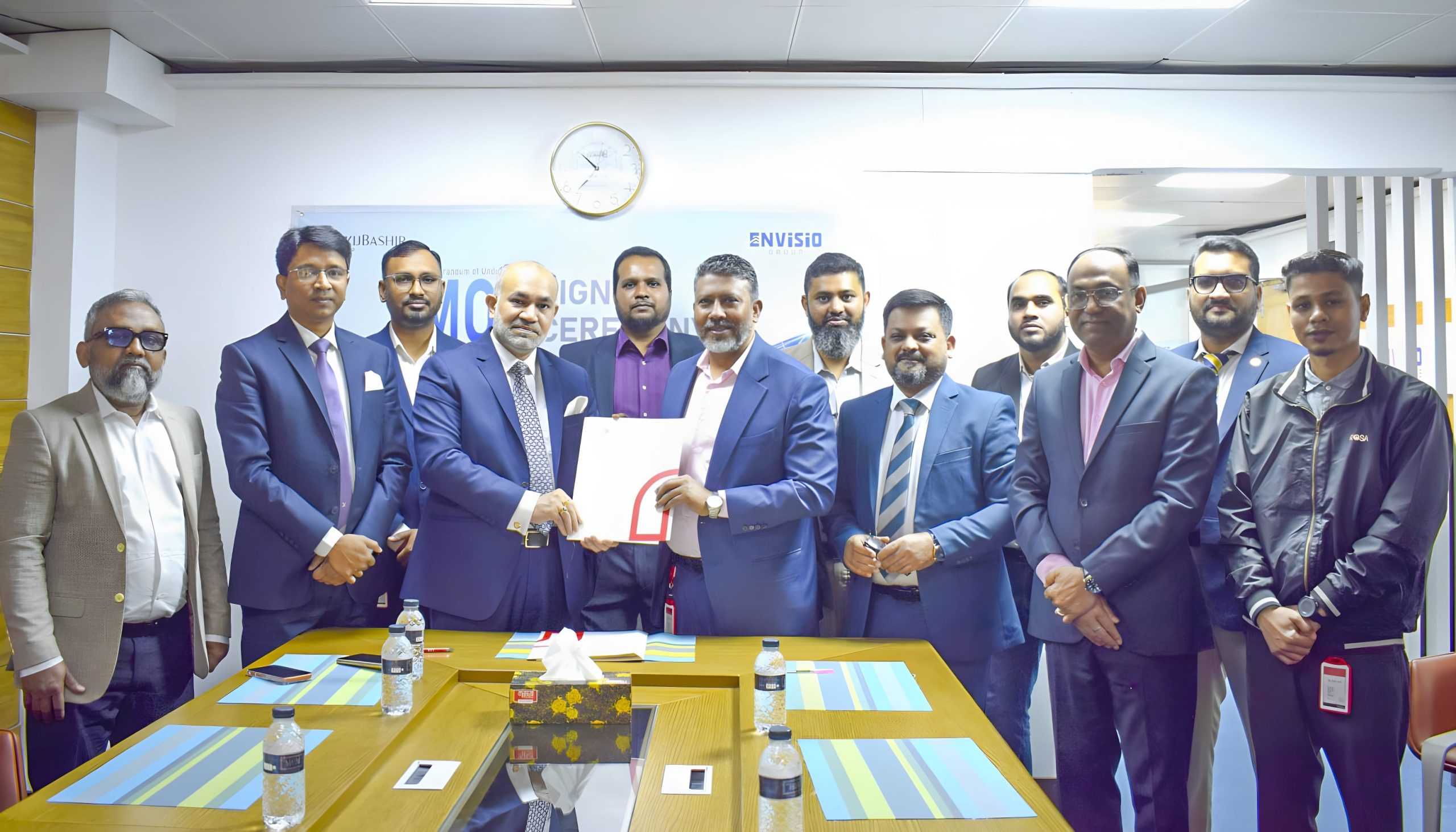 AkijBashir, Envisio sign MoU on distribution