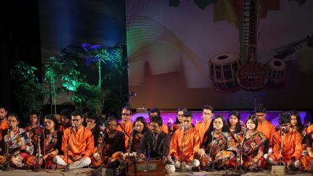 Chhayanaut Shuddha Sangeet Utshab 1432 returns as first major cultural event after attack Chhayanaut Shuddha Sangeet Utshab returns