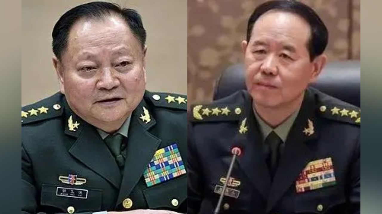 2 Chinese senior military officials arrested