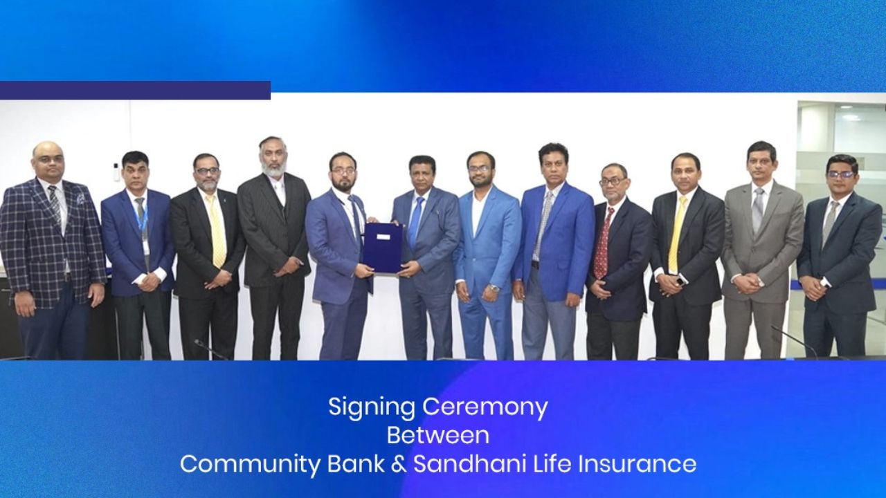 Community Bank, Sandhani Life sign Bancassurance deal