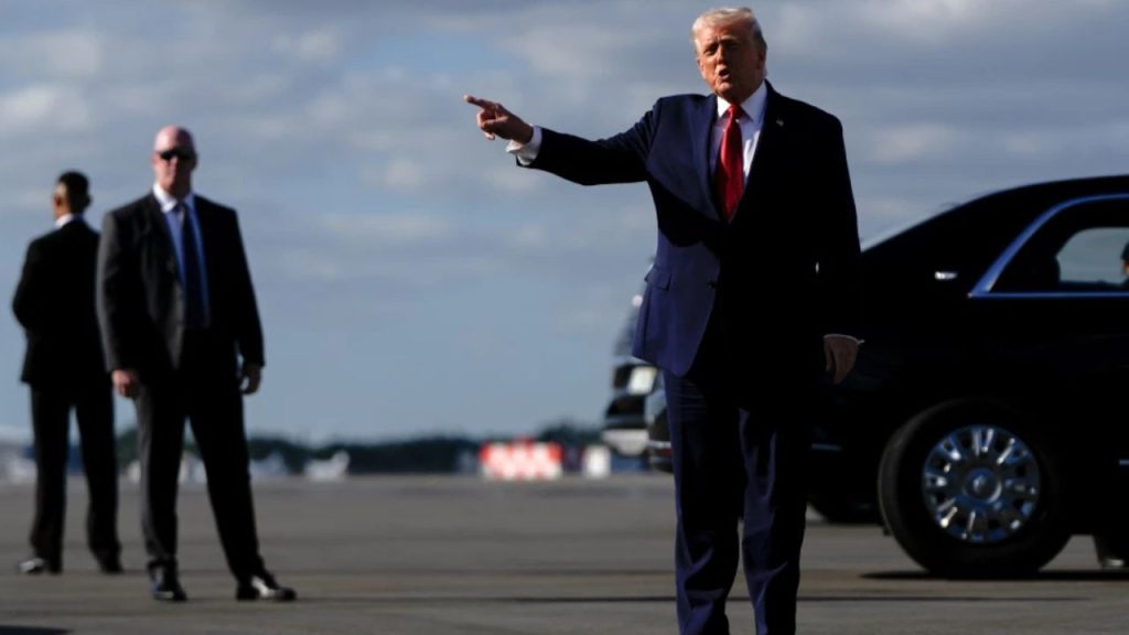 Trump threatens 10% tariff on 8 EU nations over Greenland dispute Trump Reuters survey