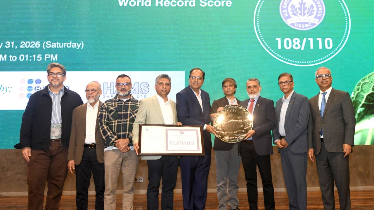 HAMS Garments sets global LEED record