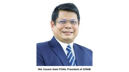 ICMAB elects Kausar Alam as president Kausar Alam