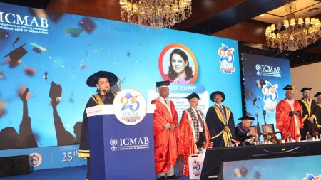 ICMAB holds 25th convocation in Dhaka ICMAB 25th convocation