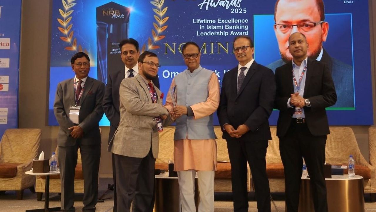 Islami Bank MD honoured with Lifetime Excellence Award
