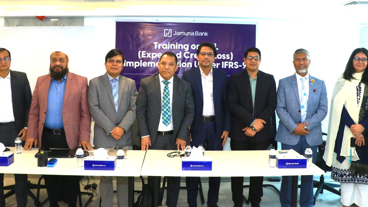 Jamuna Bank holds IFRS-9 ECL implementation training