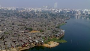 climate migrants urban slums