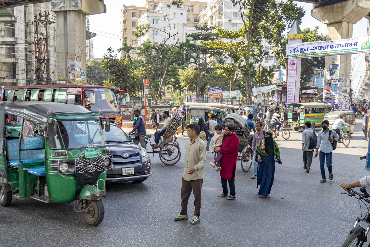 Road crossing