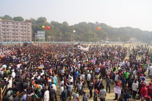 Tarique Rahman rally