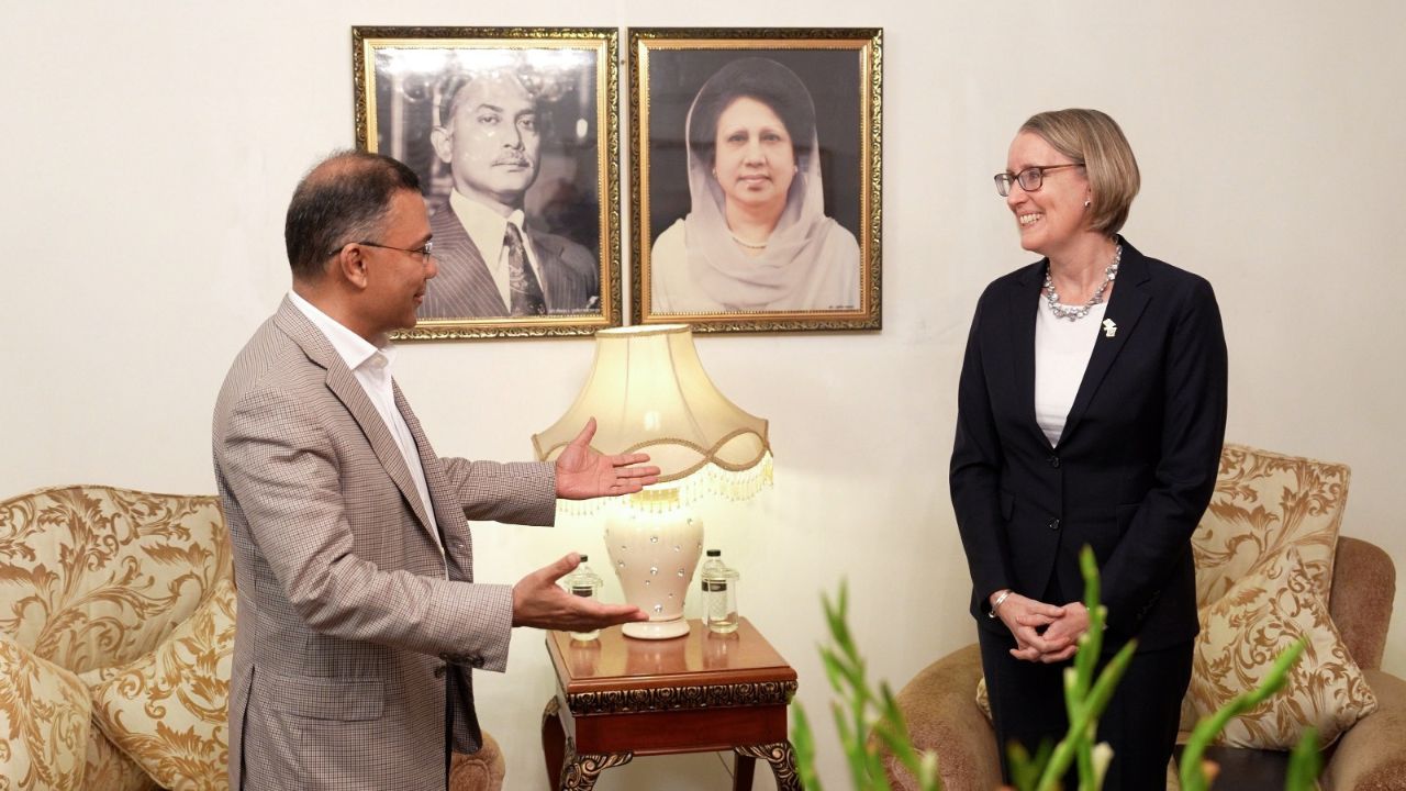 British High Commissioner Cooke meets Tarique Rahman