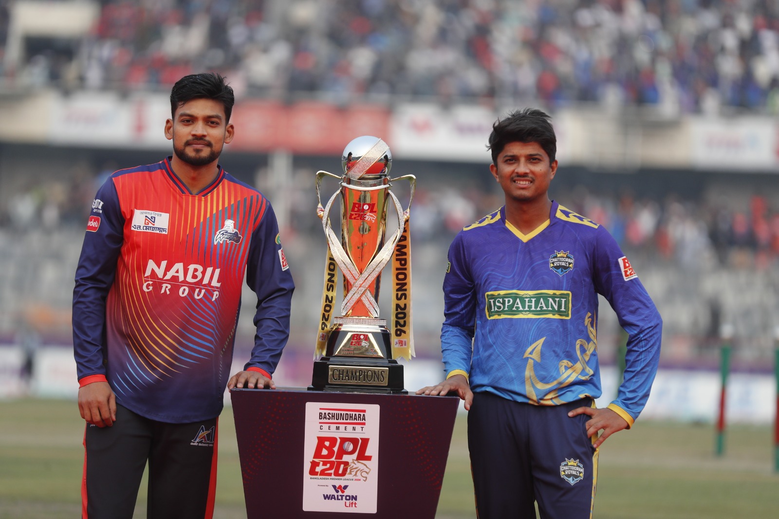 Chattogram win toss, send Rajshahi to bat first in BPL final