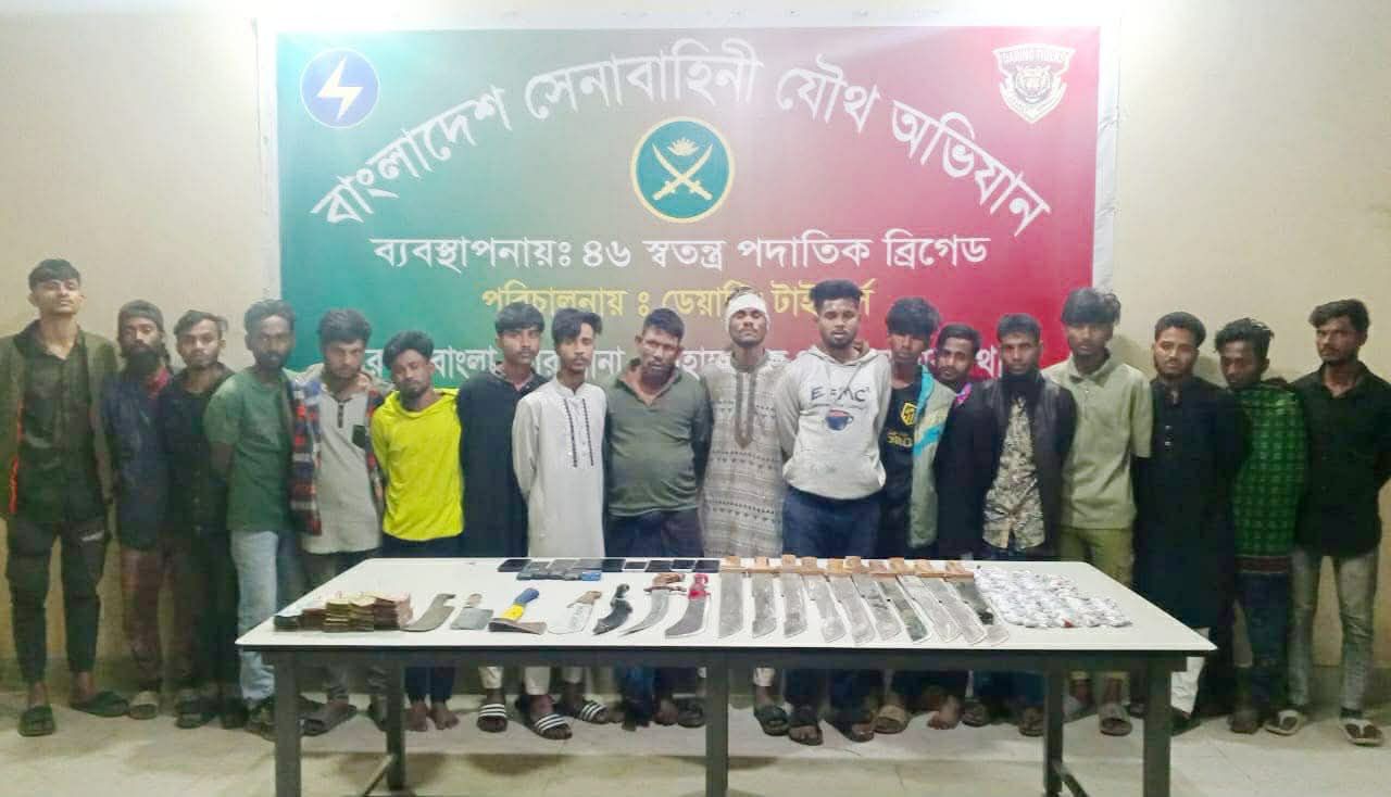 18 arrested in special army operation in Dhaka’s Rayerbazar