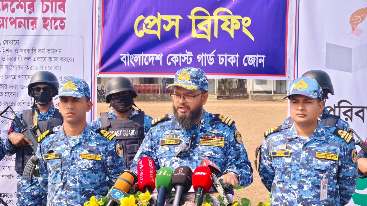 Coast Guard to deploy striking force in 39 char polling centres