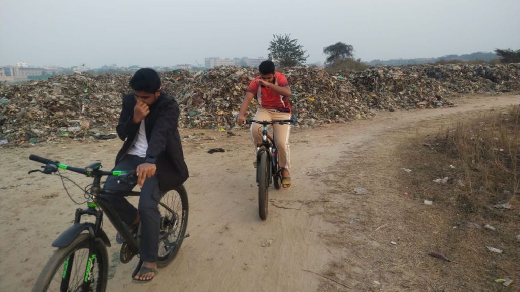 Recreational spot turns into dumping ground Manikganj illegal dumping ground