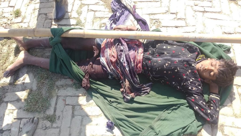 teens wounded gunfire from Myanmar