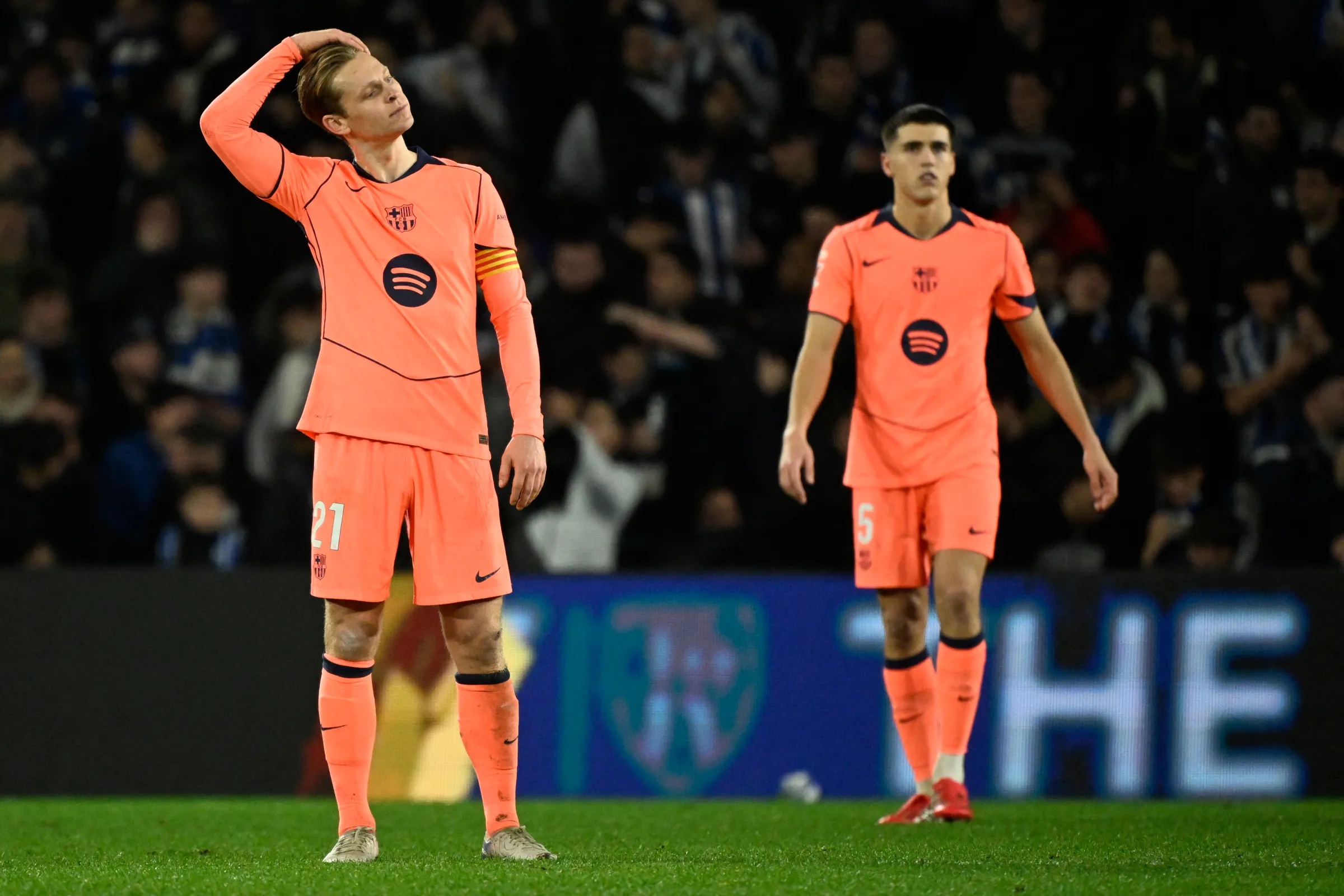 De Jong and Flick united in frustration over La Liga officiating