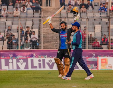 Hridoy scores century to secure Rangpur Riders’ playoff spot Towhid Hridoy