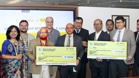 EBL, icddr,b renew partnership for 3rd year icddr,b