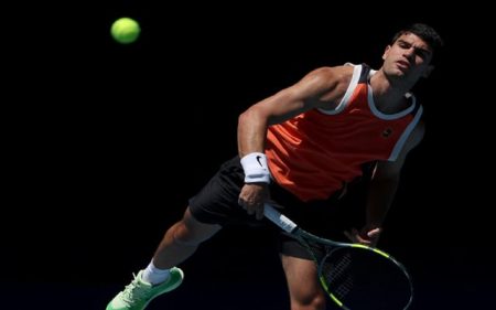 Carlos Alcaraz in Melbourne