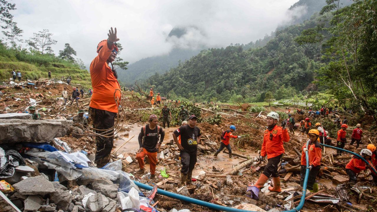 At least 7 killed in Indonesia landslide