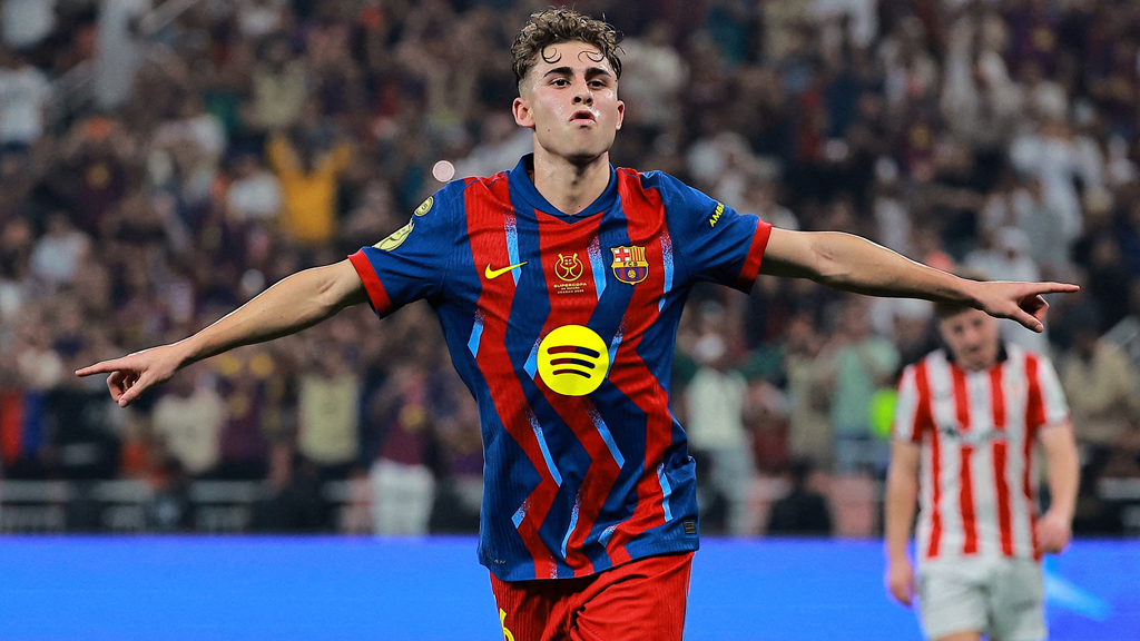 Barcelona crush Athletic Bilbao 5-0 to reach Super Cup final