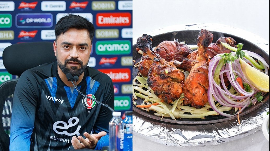 Super Over Heartbreak? Rashid takes anger out on Tandoori Chicken