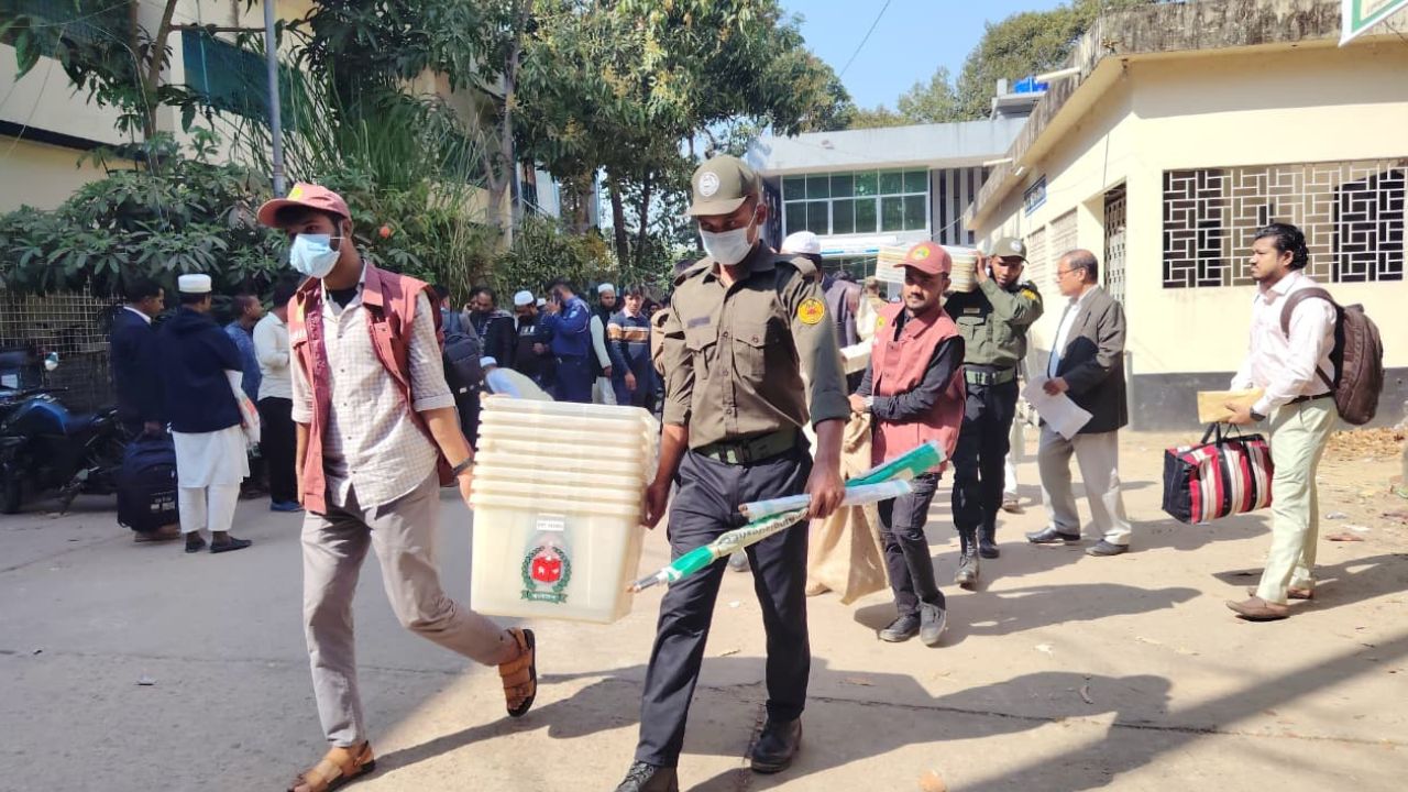Poll materials reach Cox’s Bazar under tight security