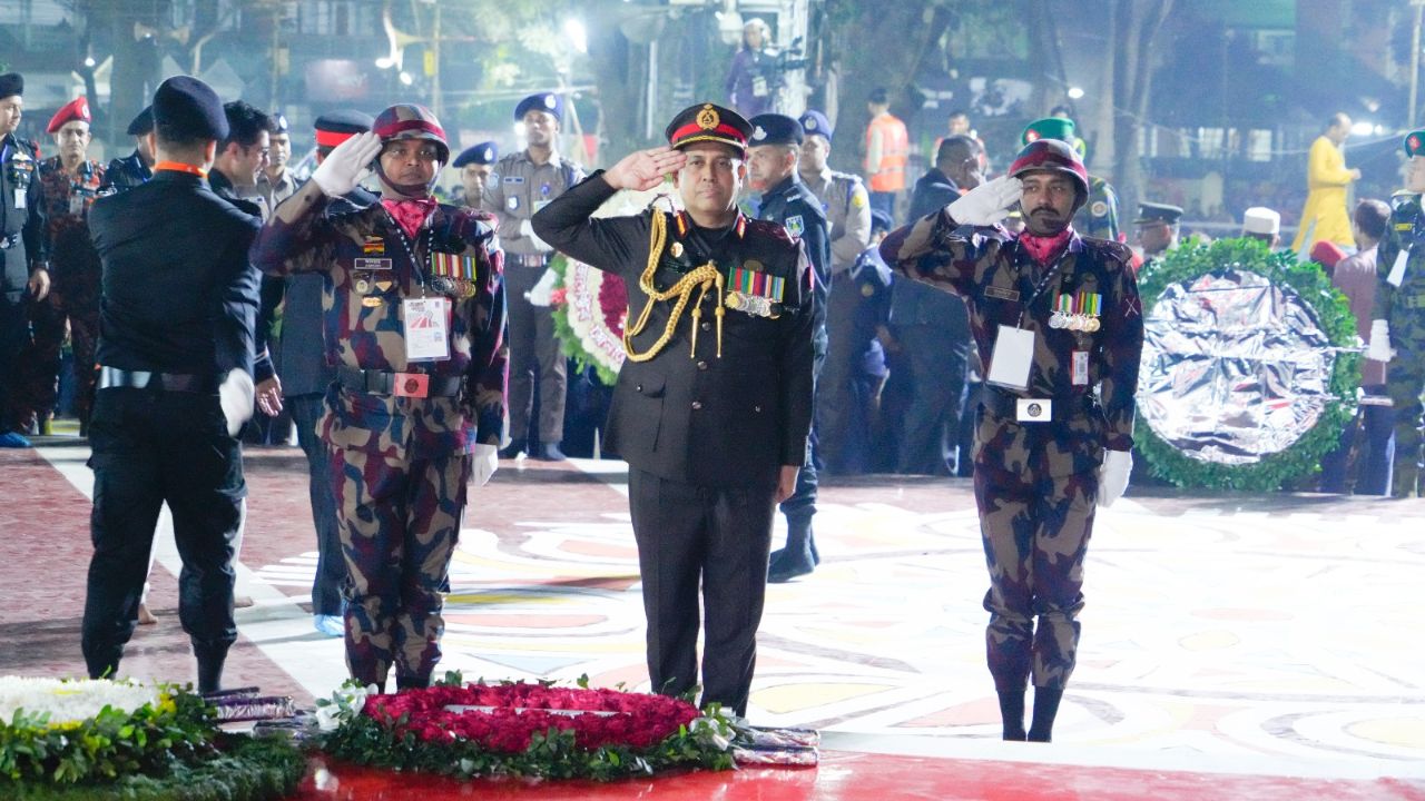 BGB DG pays tribute to Language Martyrs