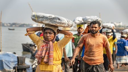 Toiling at Sadarghat: The untold story of fish unloaders Sadarghat