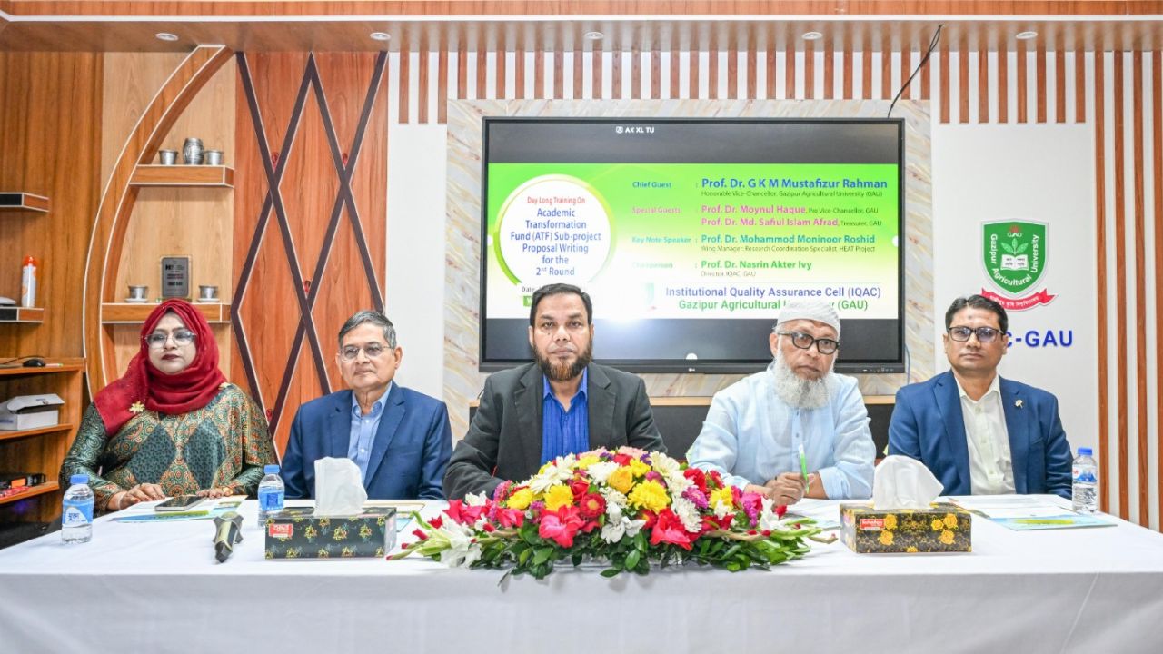 GAU trains faculty on ATF proposals