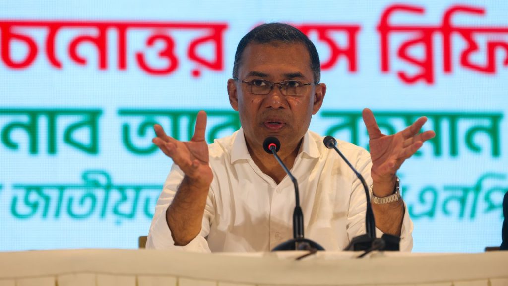 What Tarique Rahman had to say on bringing Sheikh Hasina back Tarique on bringing Hasina back