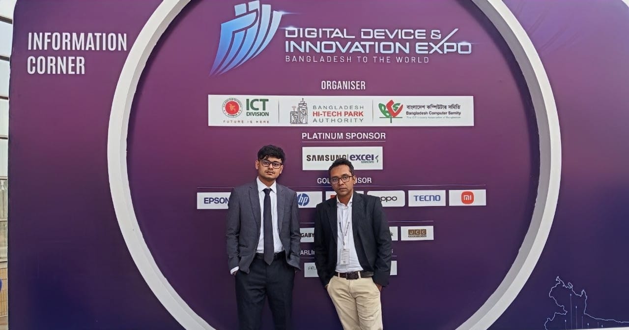Uttara University CSE shines at Digital Device & Innovation Expo 2026