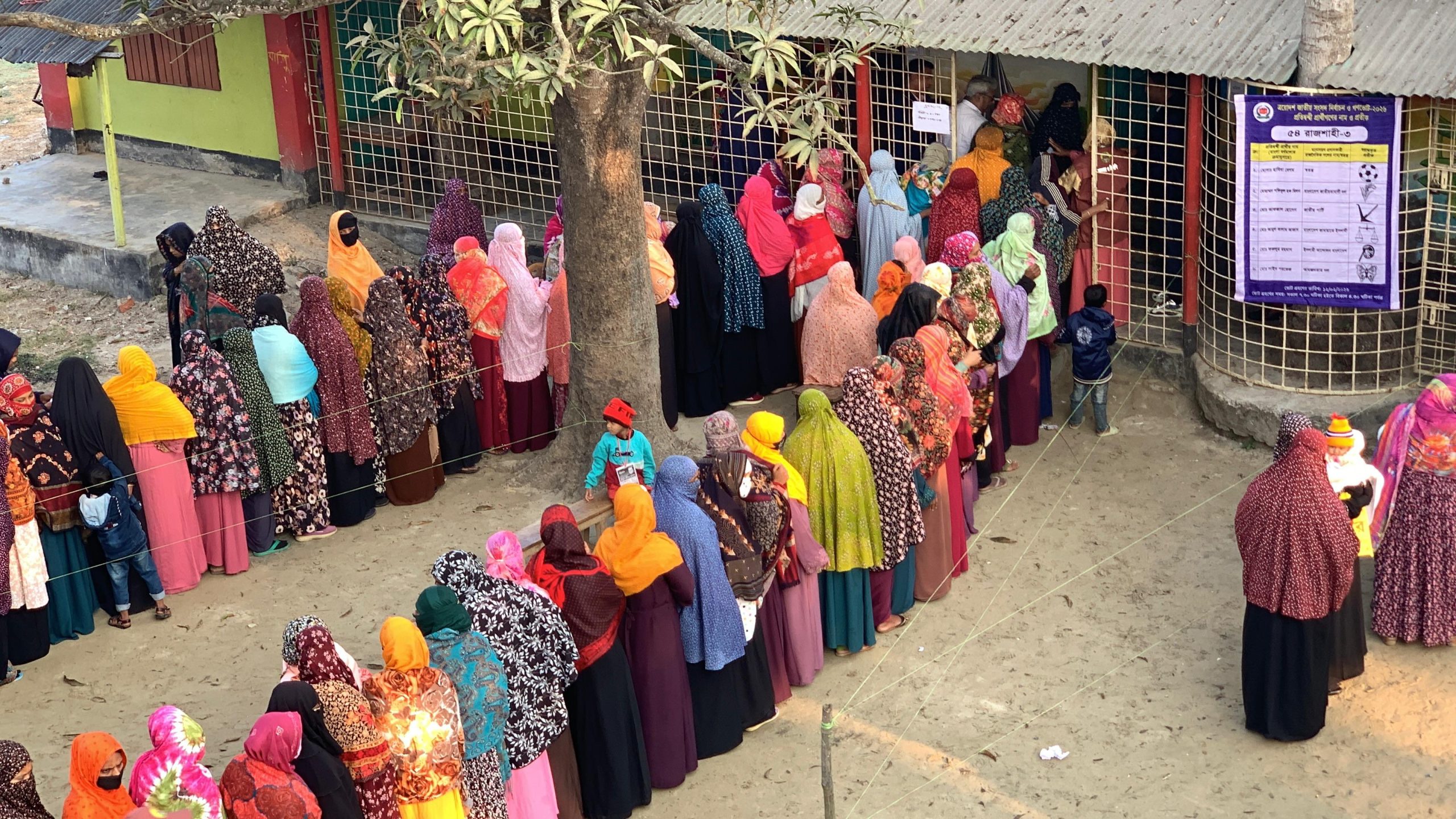 Voter turnout low despite tight security in Sylhet