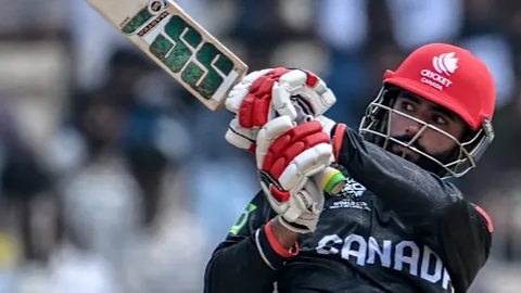 Samra’s ton powers Canada to set 174 runs target for New Zealand