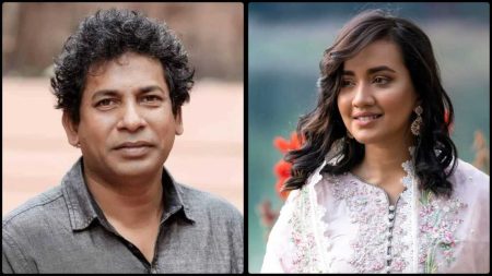Mosharraf Karim with Aisha Khan