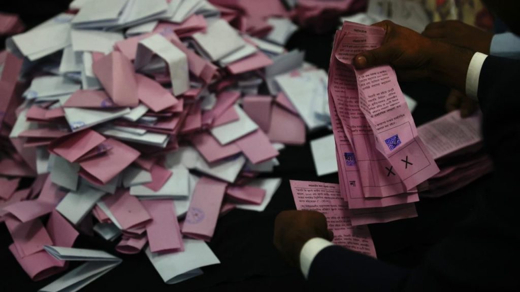 Election results annuncement concludes election and referendum