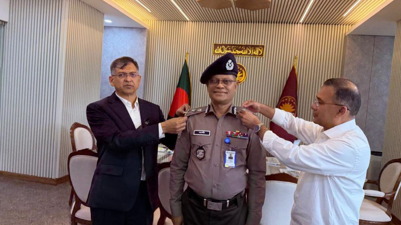 Ali Hossain Fakir takes charge as new IGP