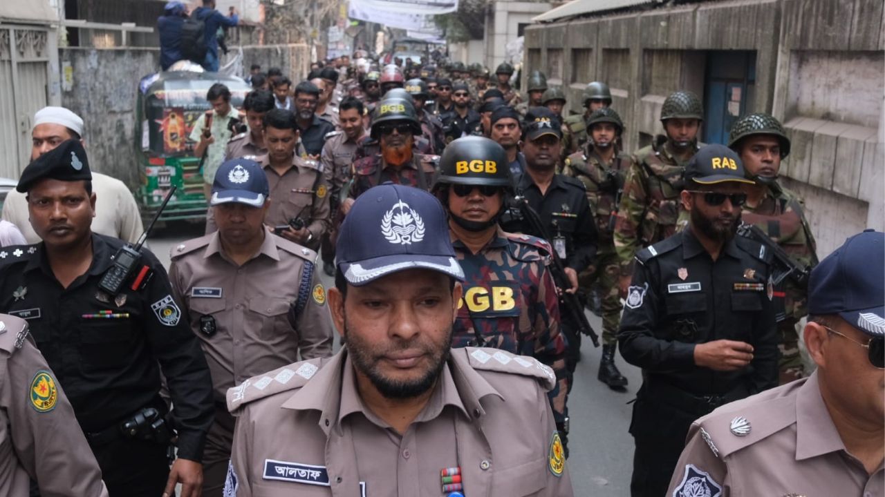 Joint forces deployed in Bandarban for election