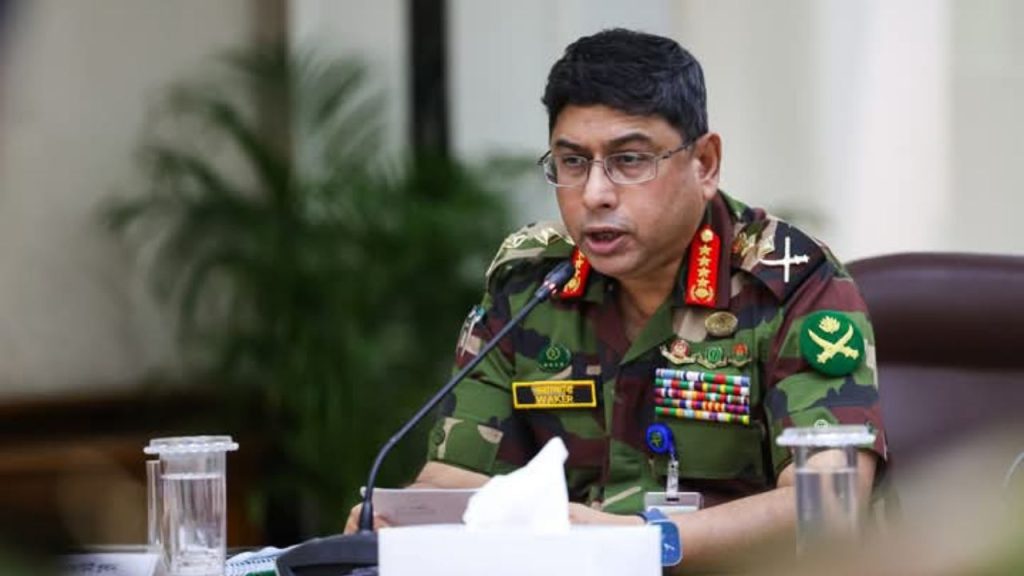 Army chief heads to Turkey for five-day visit Waker