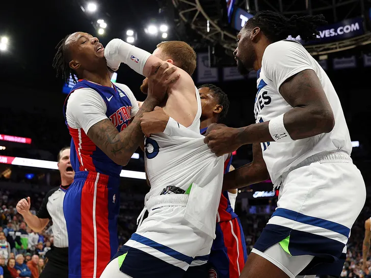 Punches thrown, tempers lost as Pistons hold Off Hornets