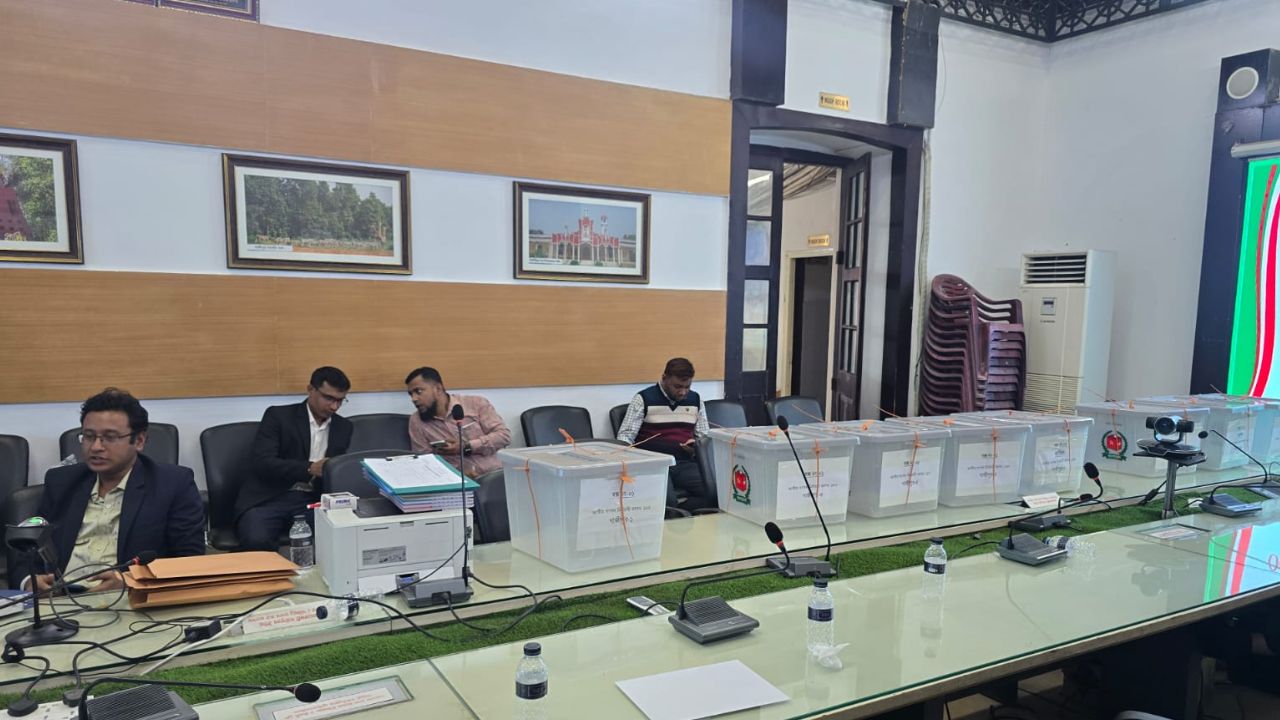 Gazipur postal ballot scanning temporarily halted