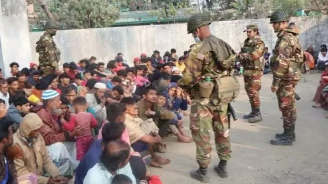345 Rohingyas detained in joint operation in Ctg