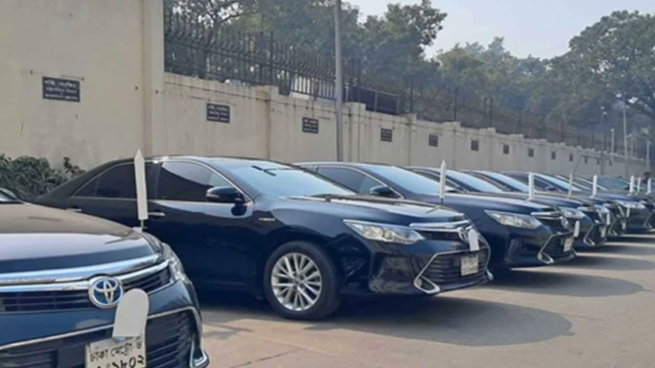 50 vehicles readied for new cabinet members