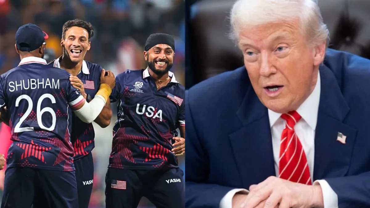 Trump backs team USA 24 hours after defeat by India at T20 World Cup